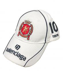 BALENCIAGA（バレンシアガ）の古着「24SS Paris Soccer Cap」｜ホワイト