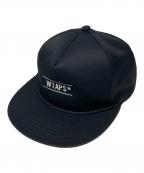 WTAPSダブルタップス）の古着「23SS MILITIA CAP / ツイル トラッカーキャップ」｜ブラック