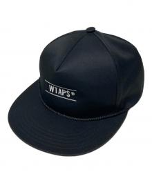 WTAPS（ダブルタップス）の古着「23SS MILITIA CAP / ツイル トラッカーキャップ」｜ブラック