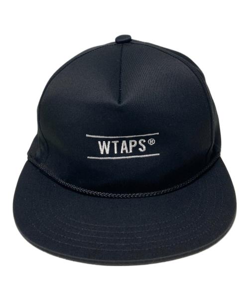 WTAPS（ダブルタップス）WTAPS (ダブルタップス) 23SS MILITIA CAP / ツイル トラッカーキャップ ブラックの古着・服飾アイテム