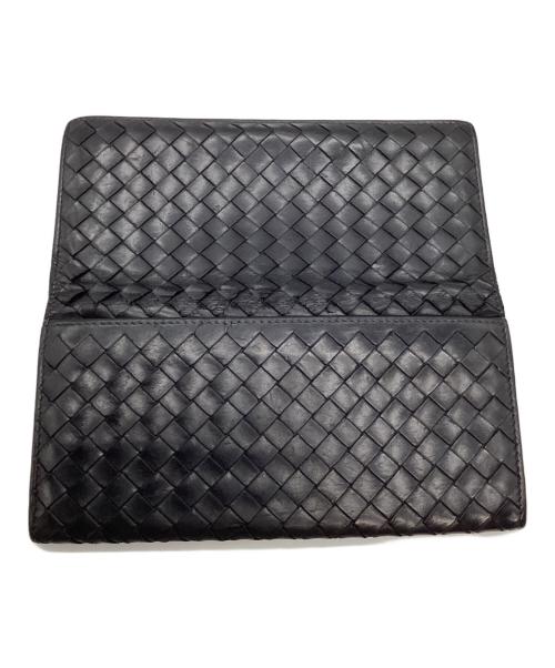 BOTTEGA VENETA（ボッテガベネタ）BOTTEGA VENETA (ボッテガベネタ) 長財布 ブラックの古着・服飾アイテム