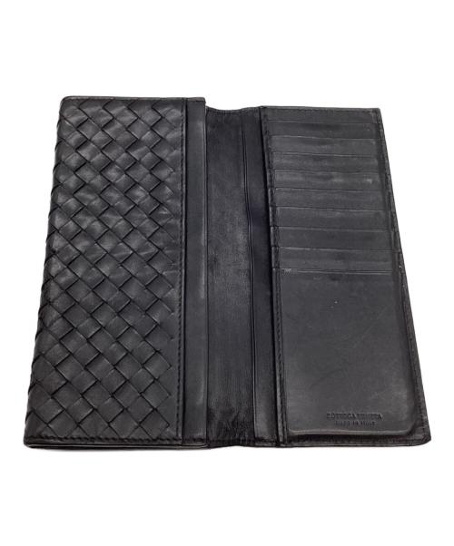 BOTTEGA VENETA（ボッテガベネタ）BOTTEGA VENETA (ボッテガベネタ) 長財布 ブラックの古着・服飾アイテム