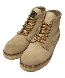 RED WING（レッドウィング）の古着「スウェードレースアップブーツ / アイリッシュセッター」｜ベージュ