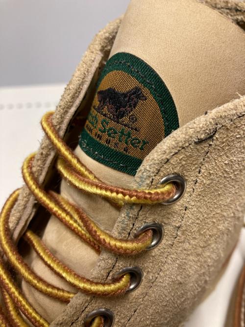 RED WING（レッドウィング）RED WING (レッドウィング) スウェードレースアップブーツ / アイリッシュセッター ベージュ サイズ:7 1/2Eの古着・服飾アイテム