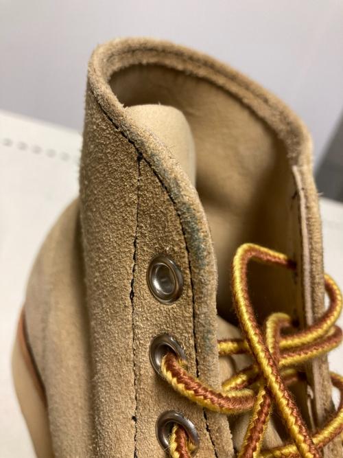 RED WING（レッドウィング）RED WING (レッドウィング) スウェードレースアップブーツ / アイリッシュセッター ベージュ サイズ:7 1/2Eの古着・服飾アイテム