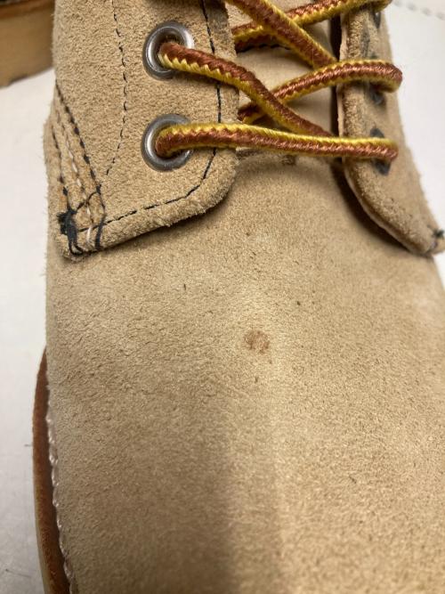 RED WING（レッドウィング）RED WING (レッドウィング) スウェードレースアップブーツ / アイリッシュセッター ベージュ サイズ:7 1/2Eの古着・服飾アイテム