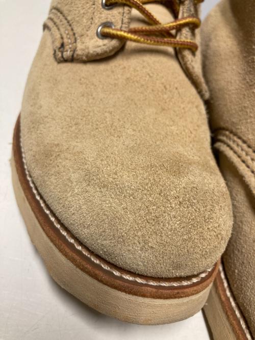 RED WING（レッドウィング）RED WING (レッドウィング) スウェードレースアップブーツ / アイリッシュセッター ベージュ サイズ:7 1/2Eの古着・服飾アイテム