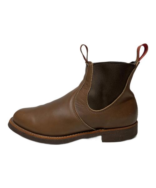 RED WING（レッドウィング）RED WING (レッドウィング) チェルシーサイドゴアブーツ  ブラウン サイズ:8 1/2Eの古着・服飾アイテム