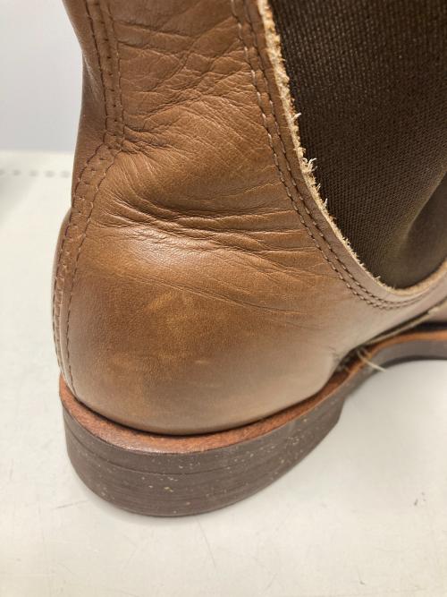 RED WING（レッドウィング）RED WING (レッドウィング) チェルシーサイドゴアブーツ  ブラウン サイズ:8 1/2Eの古着・服飾アイテム