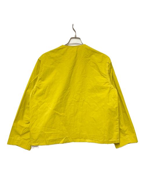 ORCIVAL（オーシバル）ORCIVAL (オーシバル) ツインダンプカラーレスシャツ イエロー サイズ:1 未使用品の古着・服飾アイテム