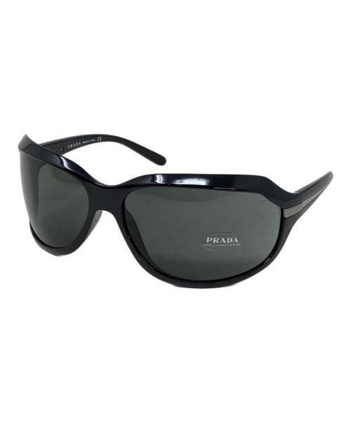 PRADA（プラダ）PRADA (プラダ) サングラス ブラック サイズ:72□16の古着・服飾アイテム