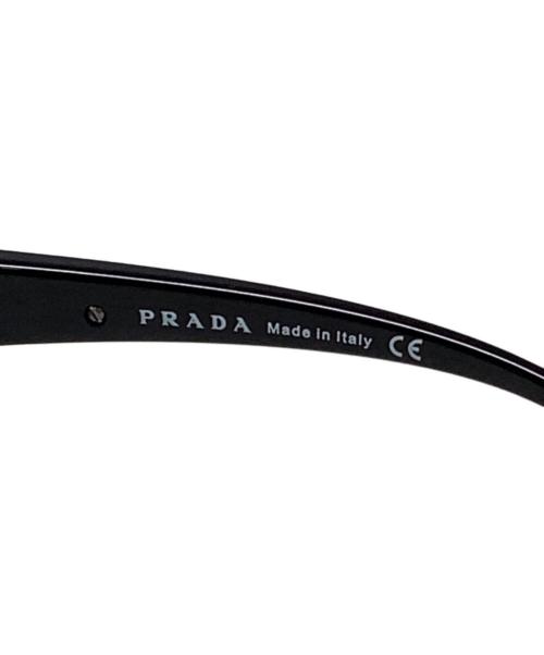 PRADA（プラダ）PRADA (プラダ) サングラス ブラック サイズ:72□16の古着・服飾アイテム
