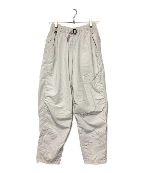 山と道（ヤマトミチ）山と道 (ヤマトミチ) 5ポケットワイドパンツ ライトグレー サイズ:S-Tallの古着・服飾アイテム