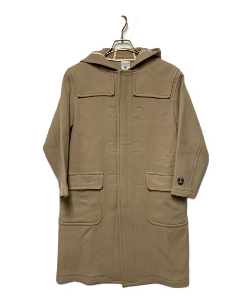 ORCIVAL（オーシバル）ORCIVAL (オーシバル) メルトンウールダッフルコート ベージュの古着・服飾アイテム