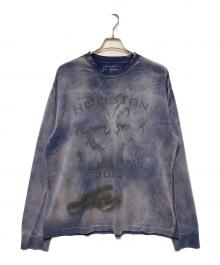 cactus jack×FRAGMENTS×NIKE（カクタス・ジャック×フラグメント×ナイキ）の古着「Houston To Ise Mie Longsleeve」｜グレー
