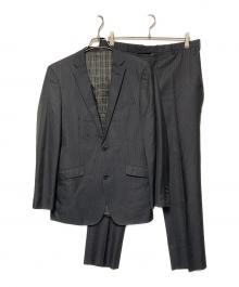 BURBERRY BLACK LABEL（バーバリーブラックレーベル）の古着「ストライプ2Bセットアップスーツ」｜ブラック