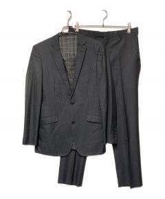 バーバリーブラックレーベル　スーツ　スーパー100s 中古・古着通販】BURBERRY BLACK LABEL (バーバリーブラックレーベル