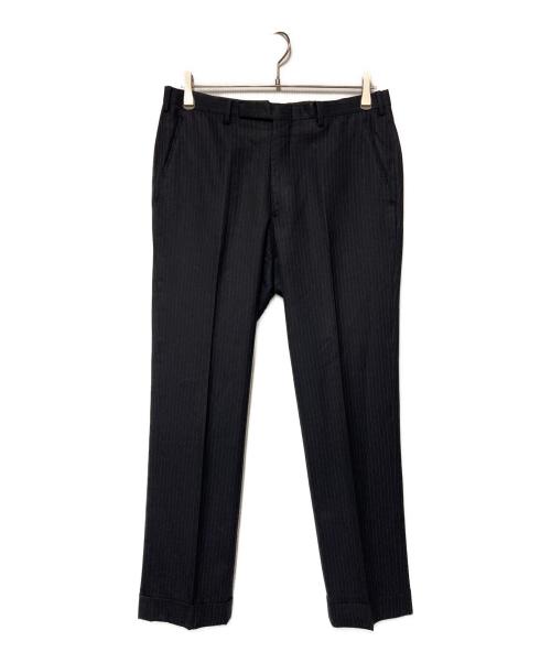 BURBERRY BLACK LABEL（バーバリーブラックレーベル）BURBERRY BLACK LABEL (バーバリーブラックレーベル) ストライプ2Bセットアップスーツ ネイビー サイズ:38Rの古着・服飾アイテム