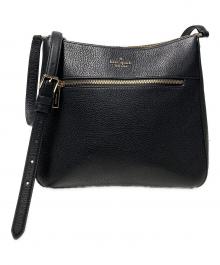 Kate Spade（ケイトスペード）の古着「レナ / レザーショルダーバッグ」｜ブラック