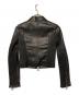 DIESEL (ディーゼル) シングルライダースジャケット ブラック サイズ:S：20000円