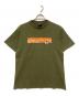 stussy（ステューシー）の古着「プリントTシャツ / 紺タグ」｜オリーブ