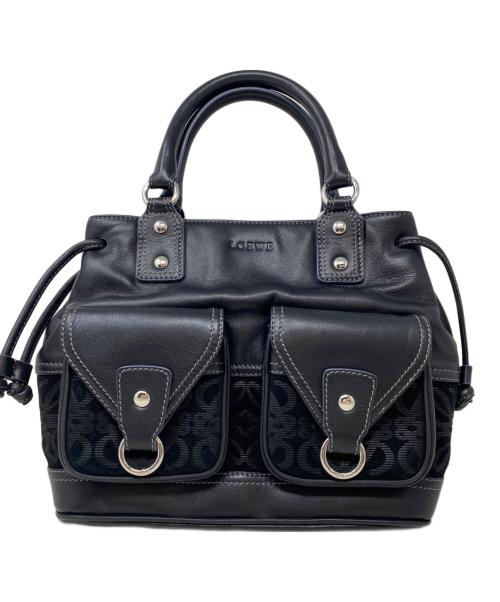 LOEWE（ロエベ）LOEWE (ロエベ) ハンドバッグ ブラックの古着・服飾アイテム