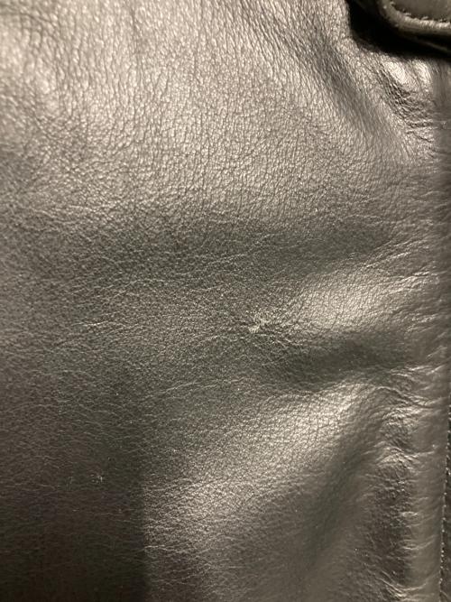 HARLEY-DAVIDSON（ハーレーダビッドソン）HARLEY-DAVIDSON (ハーレーダビッドソン) シングルライダースジャケット ブラック サイズ:Lの古着・服飾アイテム
