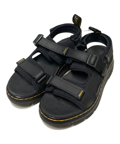 Dr.Martens（ドクターマーチン）Dr.Martens (ドクターマーチン) FORSTER / マルチストラップサンダル ブラック サイズ:UK5の古着・服飾アイテム