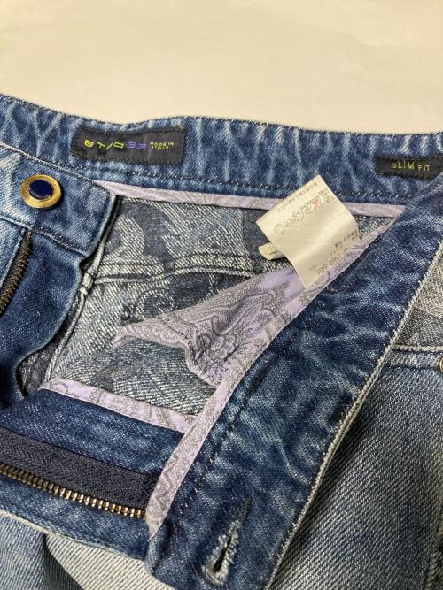 ETRO（エトロ）ETRO (エトロ) デニムパンツ ブルー サイズ:32の古着・服飾アイテム