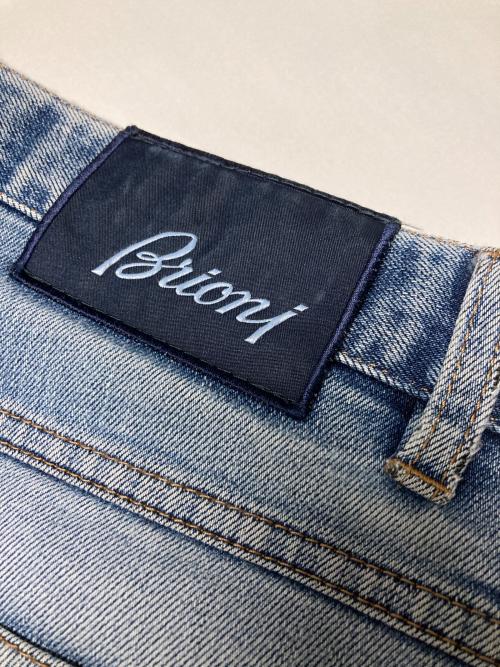 BRIONI（ブリオーニ）BRIONI (ブリオーニ) デニムパンツ ブルー サイズ:32の古着・服飾アイテム