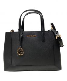 MICHAEL KORS（マイケル・コース）の古着「2WAYショルダーバッグ」｜ブラック