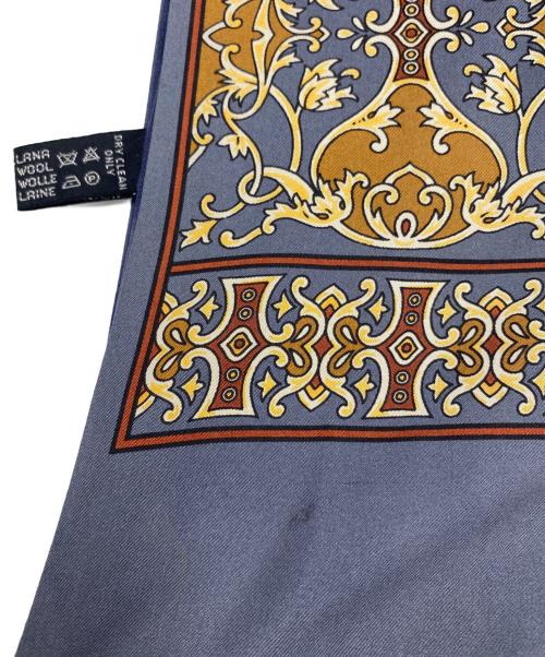 Christian Dior（クリスチャン ディオール）Christian Dior (クリスチャン ディオール) 大判スカーフ グレー グレーの古着・服飾アイテム