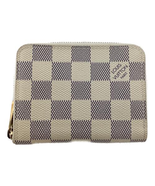 LOUIS VUITTON（ルイ ヴィトン）LOUIS VUITTON (ルイ ヴィトン) ダミエ・アズール ジッピー コインパース ベージュの古着・服飾アイテム