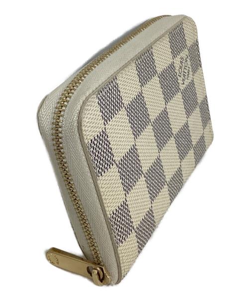 LOUIS VUITTON（ルイ ヴィトン）LOUIS VUITTON (ルイ ヴィトン) ダミエ・アズール ジッピー コインパース ベージュの古着・服飾アイテム