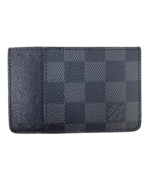 LOUIS VUITTON（ルイ ヴィトン）LOUIS VUITTON (ルイ ヴィトン) カードケース ブラックの古着・服飾アイテム