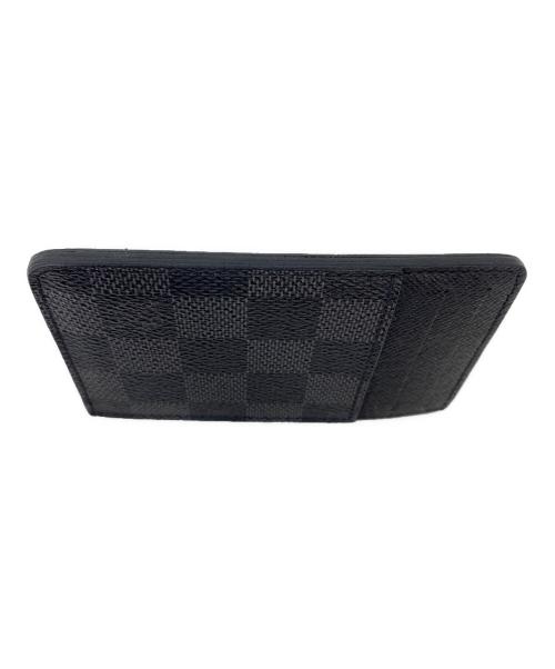 LOUIS VUITTON（ルイ ヴィトン）LOUIS VUITTON (ルイ ヴィトン) カードケース ブラックの古着・服飾アイテム
