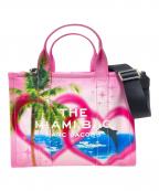 MARC JACOBSマークジェイコブス）の古着「THE CITY TOTE BAG」｜ピンク