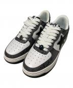 A BATHING APEアベイシングエイプ）の古着「BAPE STA SNAKE」｜ホワイト×グレー