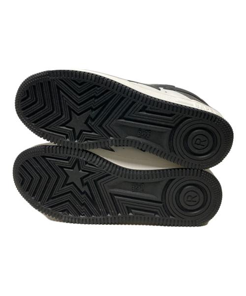 A BATHING APE（アベイシングエイプ）A BATHING APE (アベイシングエイプ) BAPE STA SNAKE ホワイト×グレー サイズ:US8.5の古着・服飾アイテム