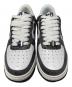 A BATHING APE (アベイシングエイプ) BAPE STA SNAKE ホワイト×グレー サイズ:US8.5：25000円