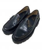 G.H.BASS&CO.ジー・エイチ・バス・コー）の古着「WEEJUN SUPERLUG LARSON MOC PENNY」｜ブラック