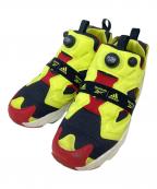 adidas×REEBOKアディダス×リーボック）の古着「INSTAPUMP FURY BOOST OG」｜イエロー×ブラック×レッド