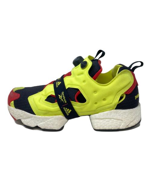 adidas（アディダス）adidas (アディダス) INSTAPUMP FURY BOOST OG イエロー×ブラック×レッド サイズ:US9.5の古着・服飾アイテム