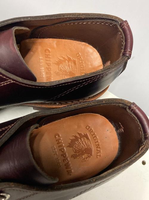 CHIPPEWA（チペワ）CHIPPEWA (チペワ) 4inch SERVICE OXFORDS ブラウン サイズ:US8Dの古着・服飾アイテム