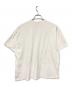 BLACK COMME des GARCONS (ブラックコムデギャルソン) NIKE (ナイキ) スウッシュロゴTクルーネックTシャツ ホワイト サイズ:S：7000円