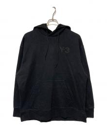 Y-3（ワイスリー）の古着「CLASSIC CHEST LOGO HOODIE」｜ブラック