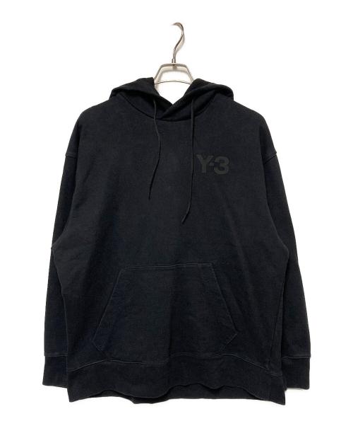 Y-3（ワイスリー）Y-3 (ワイスリー) CLASSIC CHEST LOGO HOODIE ブラック サイズ:Mの古着・服飾アイテム