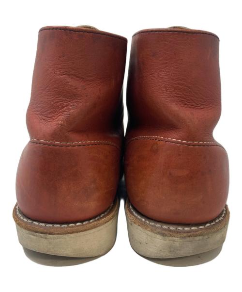 RED WING（レッドウィング）RED WING (レッドウィング) ROUND-TOE / 08年製 ブラウン サイズ:US8.5Dの古着・服飾アイテム