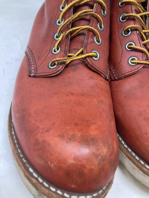 RED WING（レッドウィング）RED WING (レッドウィング) ROUND-TOE / 08年製 ブラウン サイズ:US8.5Dの古着・服飾アイテム
