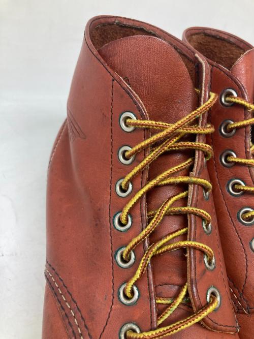RED WING（レッドウィング）RED WING (レッドウィング) ROUND-TOE / 08年製 ブラウン サイズ:US8.5Dの古着・服飾アイテム